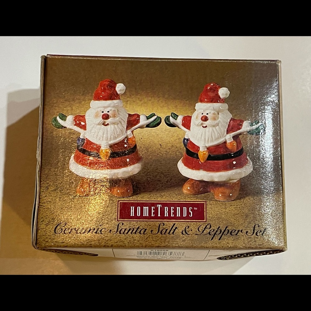 Vintage Santa Salt & Pepper Shakers
